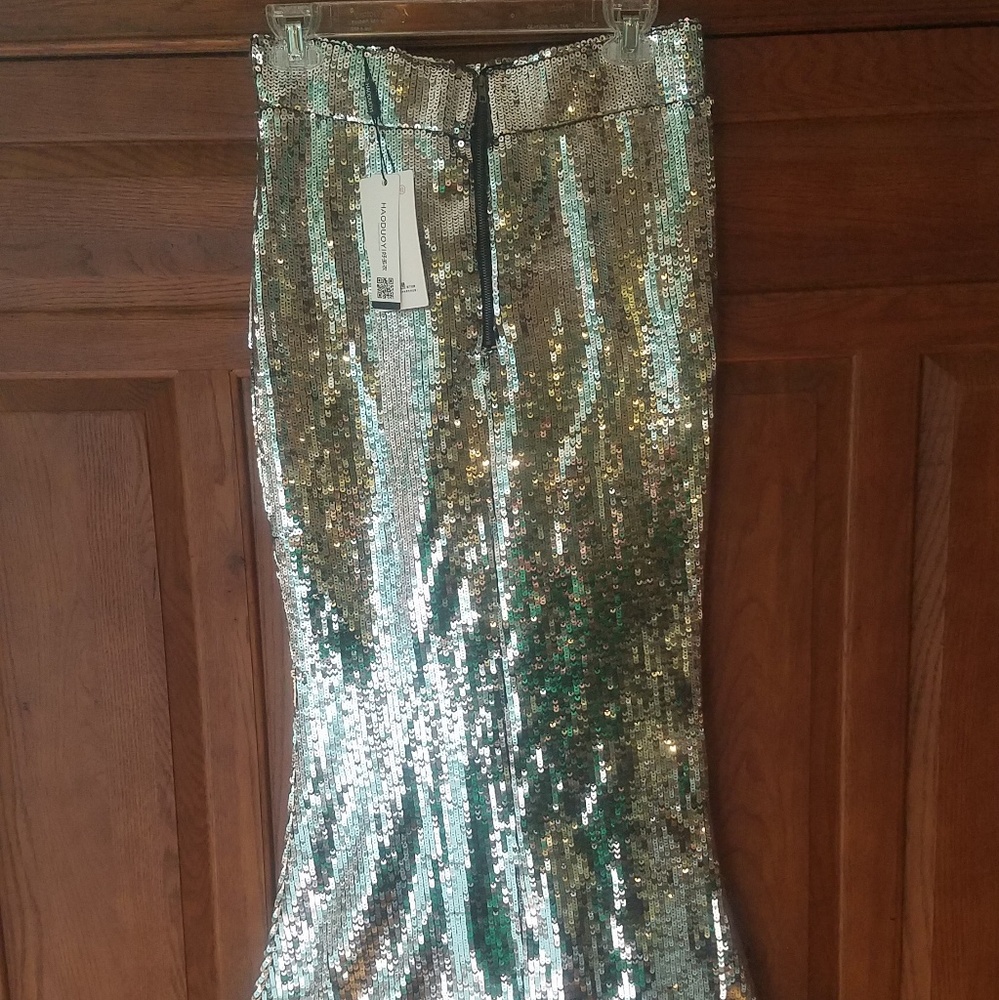 Fishtail long skirt